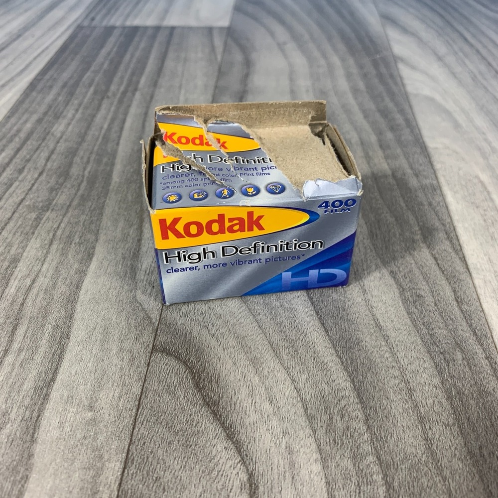 KODAK High Definition HD 3 Rolls 72 EXP 400 Film New EXP. 2004